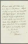 George Hamilton Gordon, Lord Aberdeen to Jane Porter, autograph letter signed