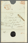 George Hamilton Gordon, Lord Aberdeen to Jane Porter, autograph letter signed