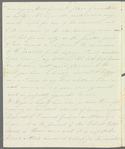 Mary Anne Meijer to Jane Porter, autograph letter signed