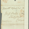 Henry Brougham, Lord Brougham and Vaux to Jane Porter, autograph letter third person