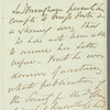 Henry Brougham, Lord Brougham and Vaux to Jane Porter, autograph letter third person