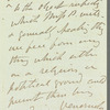 Henry Brougham, Lord Brougham and Vaux to Jane Porter, autograph letter third person