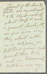 Henry Brougham, Lord Brougham and Vaux to Jane Porter, autograph letter third person