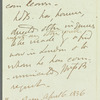 Henry Brougham, Lord Brougham and Vaux to Jane Porter, autograph letter third person