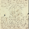 Anna Middleton to Jane Porter, autograph letter signed