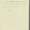 John Brodribb Bergne to Jane Porter, autograph letter signed