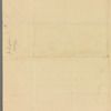 Sir James Campbell to Jane Porter, autograph letter signed