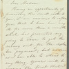 H. L. Meijer to Jane Porter, autograph letter signed
