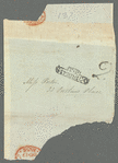 Unidentified sender to Jane Porter, letter cover (empty)