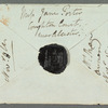 Lady Theresa Lewis to Jane Porter, autograph letter third person