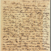 Charles Kelsall to Jane Porter, autograph letter signed