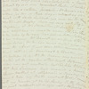 Mary Skinner to Jane Porter, autograph letter signed