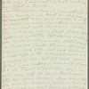 Mary Skinner to Jane Porter, autograph letter signed