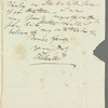 Charles Kelsall to Jane Porter, autograph letter signed