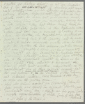 Angharad Llwyd to Jane Porter, autograph letter signed