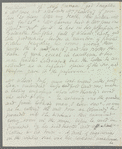 Angharad Llwyd to Jane Porter, autograph letter signed