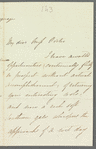 Elizabeth Buxton to Jane Porter, autograph letter signed