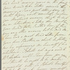 Hannah Maria Theresa Spicer to Jane Porter, autograph letter signed