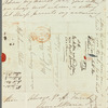Hannah Maria Theresa Spicer to Jane Porter, autograph letter signed