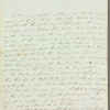 Bursar of St. John's College, Cambridge to Jane Porter, autograph letter third person