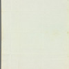 Bursar of St. John's College, Cambridge to Jane Porter, autograph letter third person