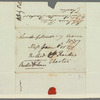 Lady P[almer?] to Jane Porter, letter cover (copy)