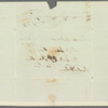 Lady P[almer?] to Jane Porter, letter cover (copy)