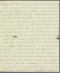 Sarah Booth to Jane Porter, autograph letter signed