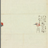 Sarah Booth to Jane Porter, autograph letter signed
