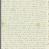 Selina Davenport to Jane Porter, autograph letter signed