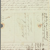 Charlotte Finch Raikes to Jane Porter, autograph letter signed