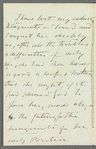 George FitzClarence, Lord Munster to Jane Porter, autograph letter signed