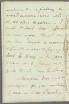 George FitzClarence, Lord Munster to Jane Porter, autograph letter signed