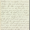 Philip Thomas Spicer to Hannah Maria Theresa Spicer, autograph letter signed