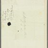 Mary Skinner to Robert Ker Porter, autograph letter signed