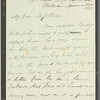 [A.J. Munns?] to Jane Porter, autograph letter signed