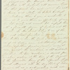 Isabella Alderson to Jane Porter, autograph letter signed
