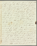 Isabella Alderson to Jane Porter, autograph letter signed