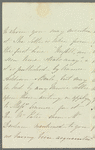 Eliza Porter to Jane Porter, autograph letter signed