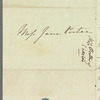 Eliza Porter to Jane Porter, autograph letter signed