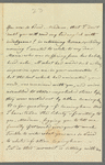 Pauline Balabin to Jane Porter, autograph letter signed