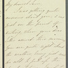 Hannah Maria Theresa Spicer to Jane Porter, autograph letter signed