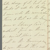 Hannah Maria Theresa Spicer to Jane Porter, autograph letter signed