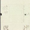 Hannah Maria Theresa Spicer to Jane Porter, autograph letter signed