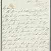Hannah Maria Theresa Spicer to Jane Porter, autograph letter signed