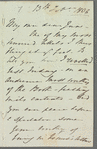 Dora Macdonald, Lady Macdonald to Jane Porter, autograph letter signed