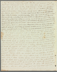 Selina Davenport to Jane Porter, autograph letter signed