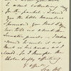 Dora Macdonald, Lady Macdonald to Jane Porter, autograph letter signed