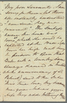 Dora Macdonald, Lady Macdonald, holograph report, "Narrative of the loss of the Leinster Diamonds"