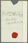 Mrs. Ogle to Jane Porter, autograph letter